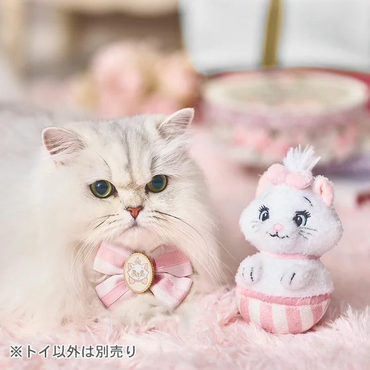 Disney's Aristocats Cat Toy Marie Hat Box Plush Toy with Bells Makes Sounds