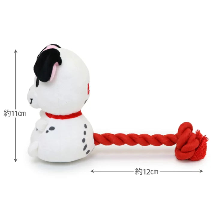Disney dog toy 101 Dalmatians rope toy