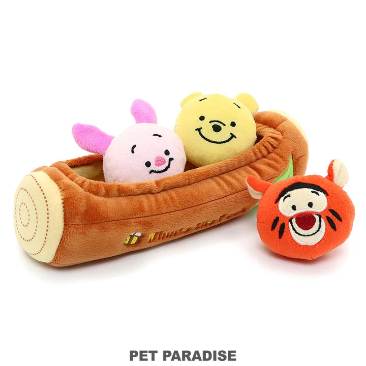 Disney dog toy ball toy Winnie the Pooh good friends | makes sounds with a whistle, clanging, bell toy, Tigger, Piglet, stuffed animal