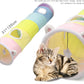 Pastel Rainbow Cat Tunnel Toy