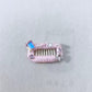 2.3cm Mini Hair Clip -Bows and Diamond