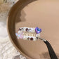 Mini Bow & Diamond Hair Clip – 2.3cm Pet Hair Accessories