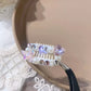 2.3cm Mini Hair Clip -Bows and Diamond