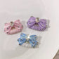 2.3cm Mini Hair Clip - Diamond Bows