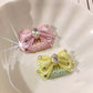 2.3cm Mini Hair Clip - Diamond Bows