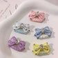 2.3cm Mini Hair Clip - Diamond Bows