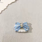 2.3cm Mini Hair Clip - Diamond Bows