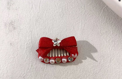 2.3cm Mini Hair Clip -Star Diamond