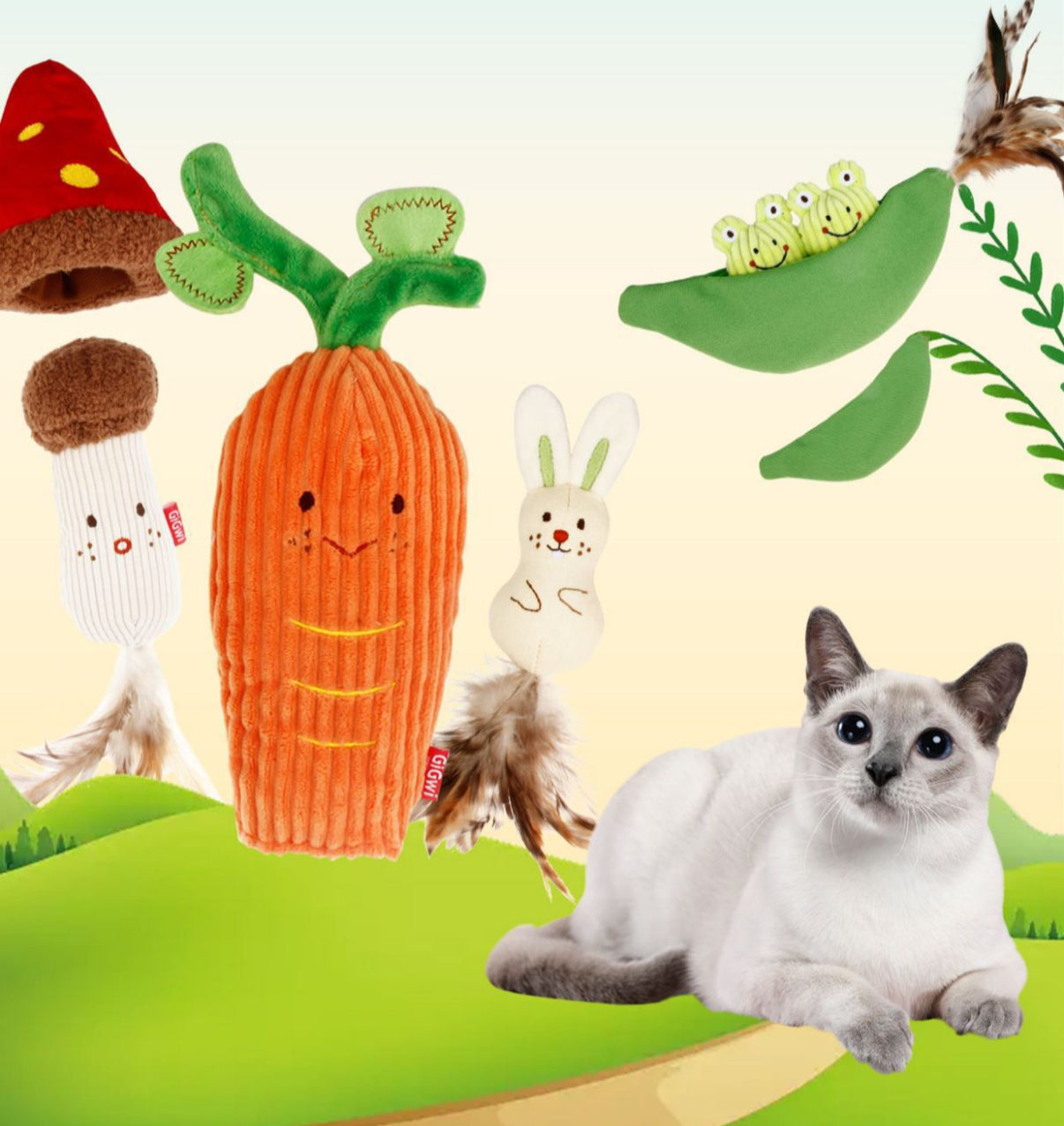 Interactive Catnip Toys