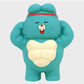 Squeaky Muscle animal Rubber Toys