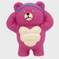 Squeaky Muscle animal Rubber Toys