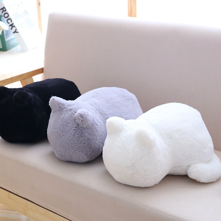 Sleeping Cat Soft Toy Cushion