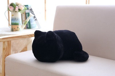 Sleeping Cat Soft Toy Cushion
