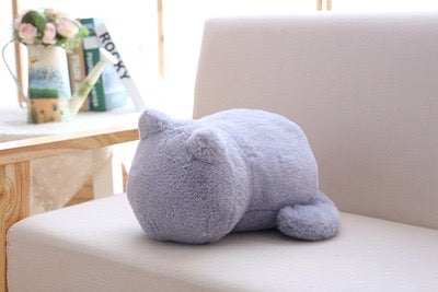 Sleeping Cat Soft Toy Cushion