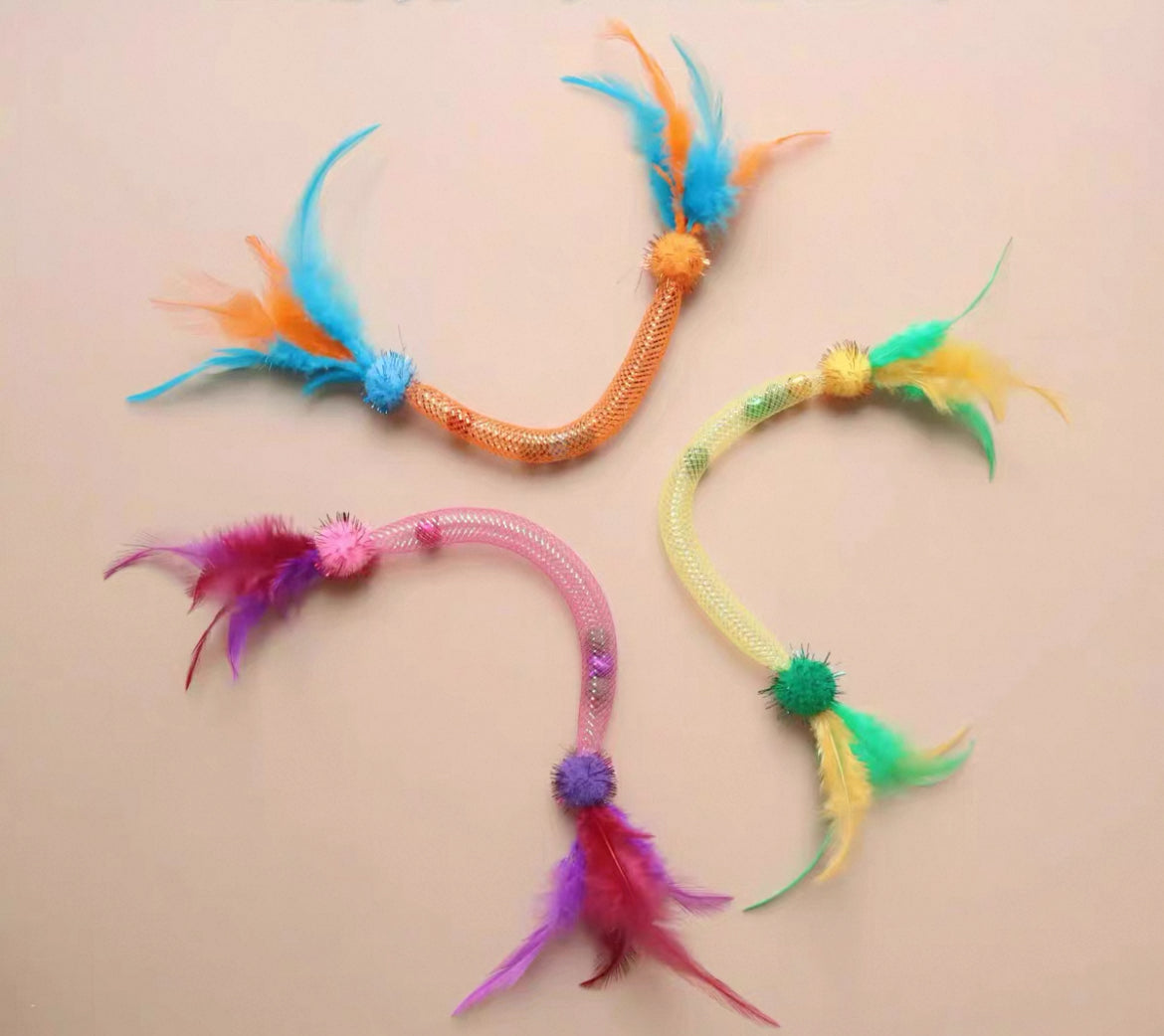 Catnip Feather Spring Cat Toys