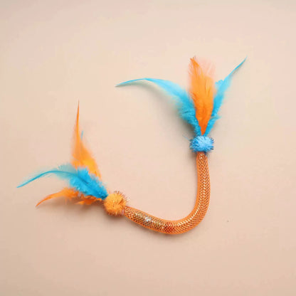Catnip Feather Spring Cat Toys