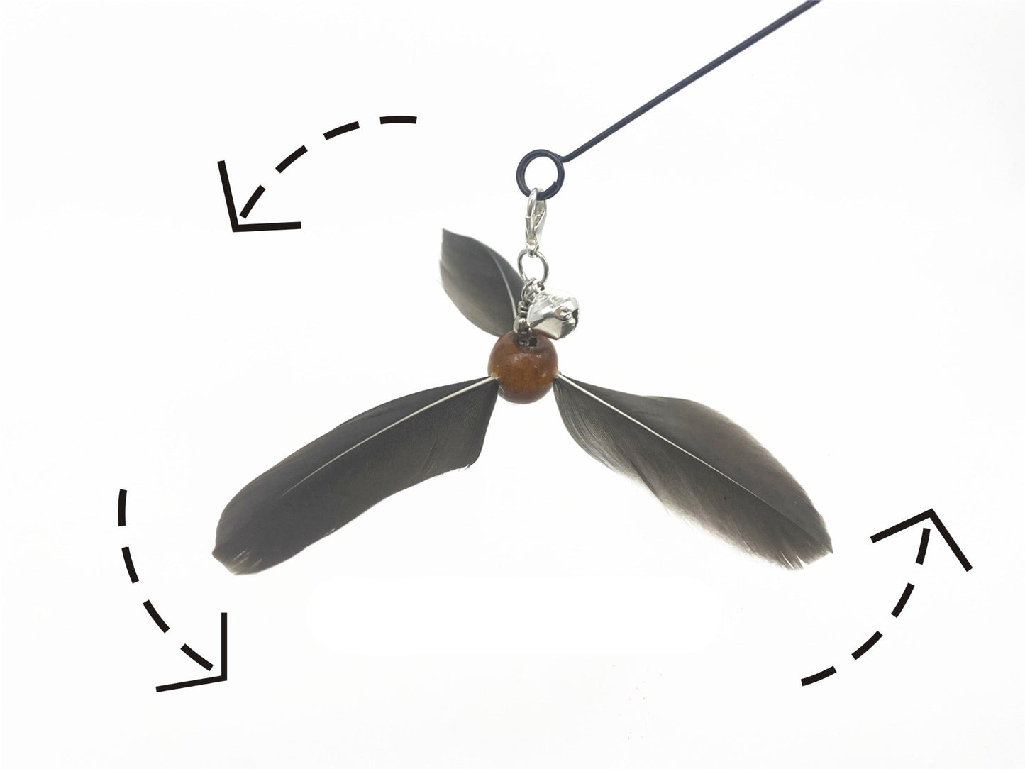 Cat Teaser Attachment - Feather