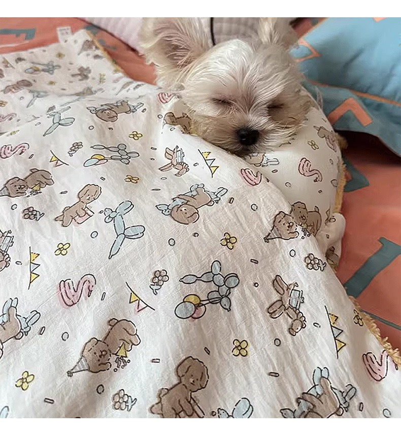 Double Sided Quilt Blanket 70X100cm