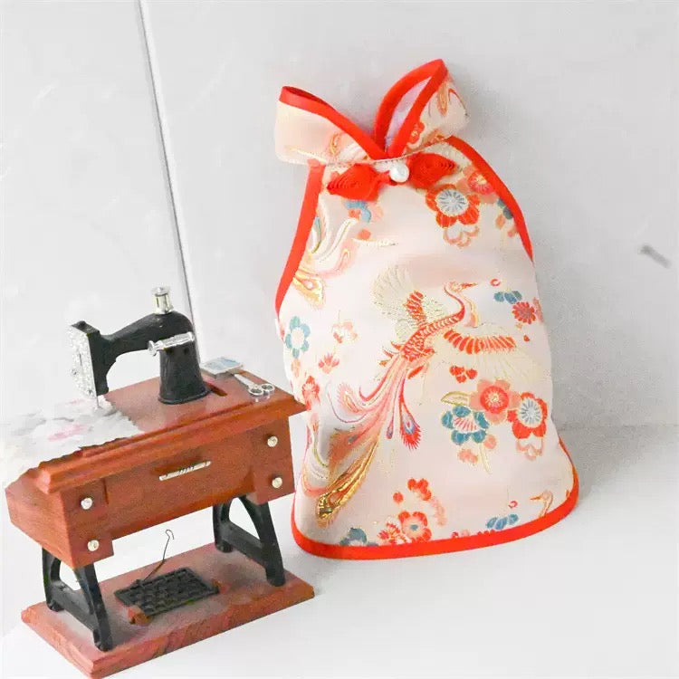 Chinese Spring Festival Lunar New Year Dress Pink