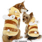 Dog Clothes Fall/Winter Dog Clothes Dog Parka Small Dog Bee Fluffy | Boa Soft Cosplay Dress Up Easy to Dress Warm Washable Warm Pet Wear Dog Wear Dog Wear Puppy Kitten Old Dog