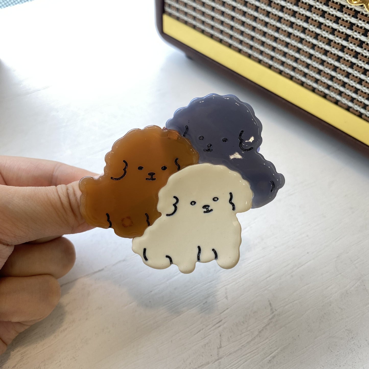 Poodle Hair Clip