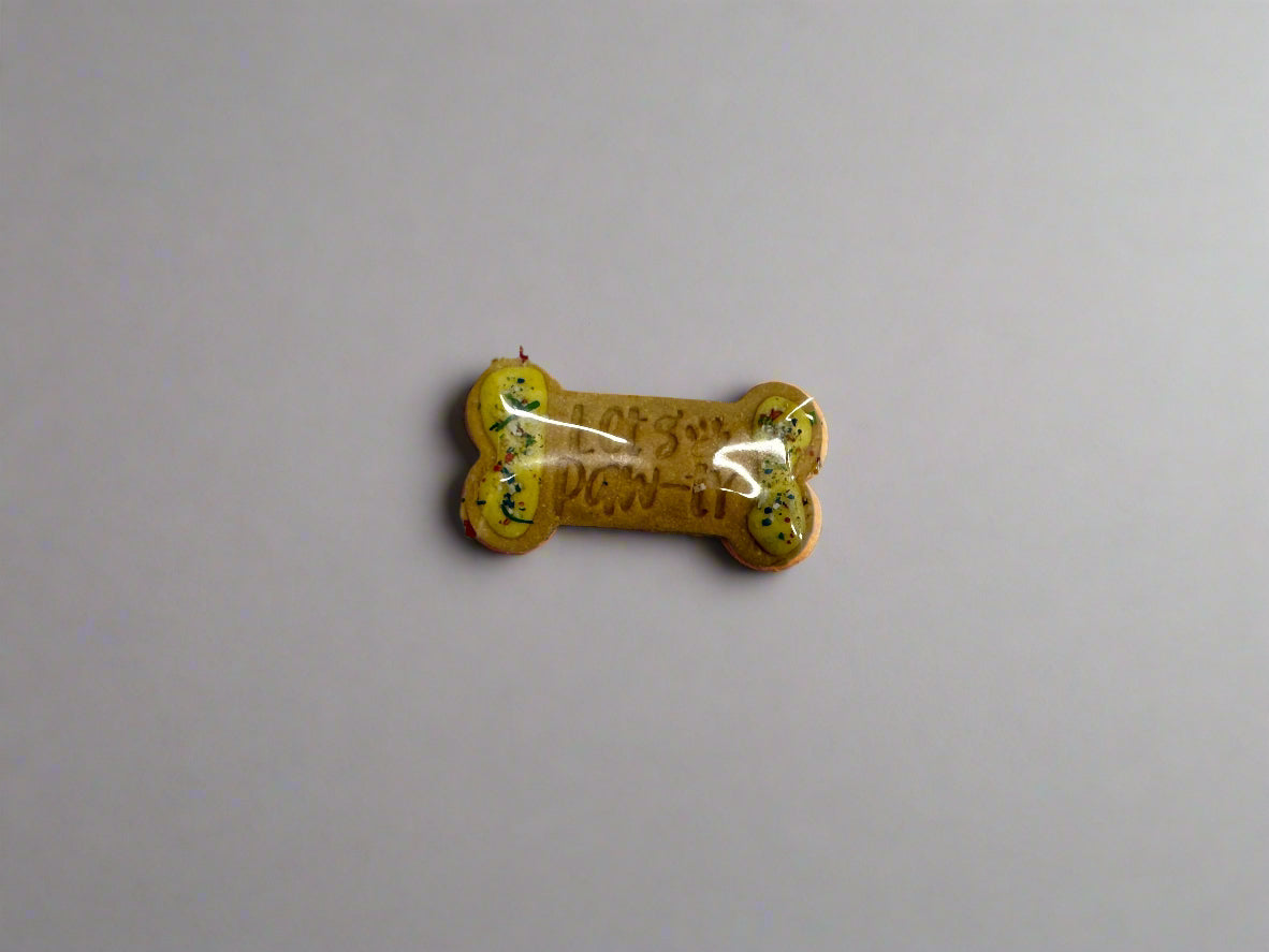 Let’s Pawty Bone Cookie