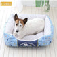 Dog Bed Cool Summer Snoopy Cuddler Small Dogs Medium Dogs Large Dogs | Vacation Pattern Square Cool Touch Sensation Summer Cat Pet Bed Washable Cool Cool Cooling Heat Protection Nursing Care Senior Cushion Fluffy