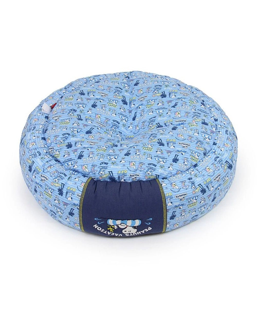 Dog Bed Cool Summer Snoopy Cuddler Small Dogs Medium Dogs Large Dogs | Vacation Pattern Round Cool Touch Feeling Summer Cat Pet Bed Washable Cool Cool Cooling Heat Protection Nursing Care Senior Cushion Fluffy