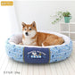 Dog Bed Cool Summer Snoopy Cuddler Small Dogs Medium Dogs Large Dogs | Vacation Pattern Round Cool Touch Feeling Summer Cat Pet Bed Washable Cool Cool Cooling Heat Protection Nursing Care Senior Cushion Fluffy