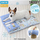 Cooling Roll Mat Summer Cool Snoopy Small  Large | Summertime Pattern Cool Touch Pet Compact Cat Heat Prevention Heat Stroke Prevention Portable Cool Cooling Cool Feel Cool Car