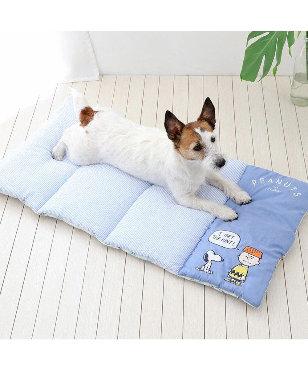 Cooling Roll Mat Summer Cool Snoopy Small  Large | Summertime Pattern Cool Touch Pet Compact Cat Heat Prevention Heat Stroke Prevention Portable Cool Cooling Cool Feel Cool Car