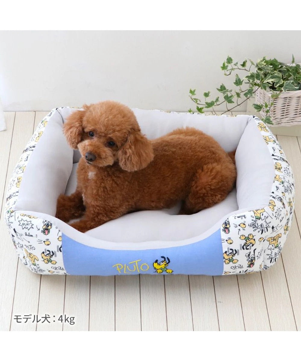 Dog Bed, Cool, Summer, Disney Cuddler, Small Dog | Pluto, Round, Cool Touch, For Summer, Cat, Chin Rest, Pet Bed, Washable, Cool, Cooling, Heat Protection, Nursing Care, Senior, Cushion, Fluffy