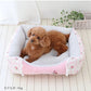 Dog Bed Cool Summer Cuddler Disney Small Dog Lace Pattern | Minnie Mouse Square Cool Touch Summer Cat Pet Bed Washable Cool Cool Cooling Heat Countermeasure Cushion Fluffy