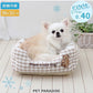 Dog Bed Cool Summer Bear Cuddler Small Dogs Medium Dogs Large Dogs | Plaid Bear Square Cool Touch Sensation Summer Cat Pet Bed Washable Cool Cool Cooling Heat Protection Nursing Care Senior Cushion Fluffy