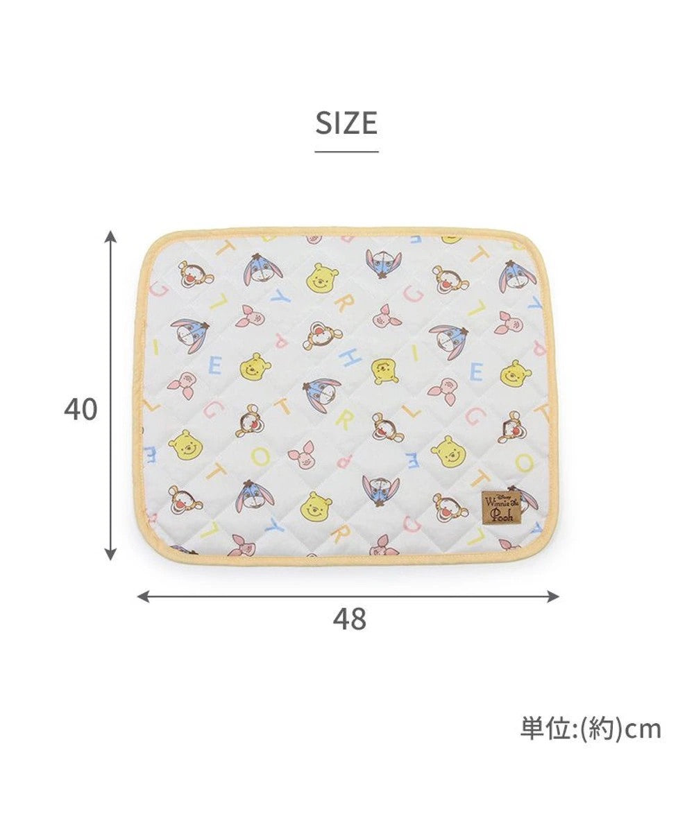 Cool Mat Disney Winnie the Pooh Happy Pattern | Cooling Touch Square Cool Pet Piglet Tigger Eeyore Summer Pet Bed Car Washable Cool Cooling