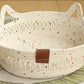 Handwoven Cotton Rope Cat Bed for All Seasons