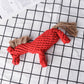 Cotton Rope Horse Shape Dog Toy Chew Grinding Teeth Cleaning