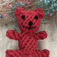 Cotton Rope Teddy Bear Dog Toy Chew Grinding Teeth Cleaning