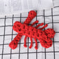 Cotton Rope Lobster Dog Toy Chew Grinding Teeth Cleaning