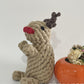 Cotton Rope Reindeer Dog Toy Chew Grinding Teeth Cleaning