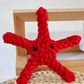 Cotton Rope Star Fish Dog Toy Chew Grinding Teeth Cleaning