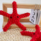 Cotton Rope Star Fish Dog Toy Chew Grinding Teeth Cleaning