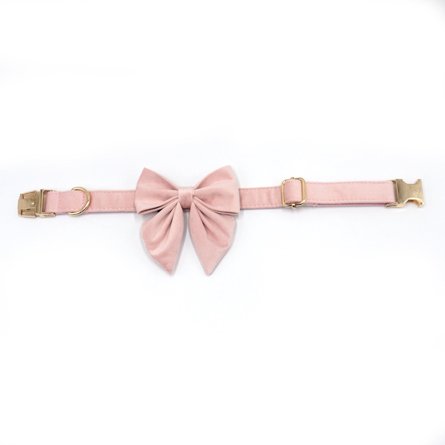 Pink Collar Leash Sailer Bowtie