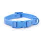 Waterproof Dog Collar Soft Rubber Dog Collar with Safety Alloy Buckle Adjustable Pet Collars for Small Medium Large Dogs