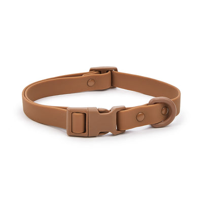 Waterproof Rubber Dog Collar – Soft, Adjustable with Safety Alloy Buckle