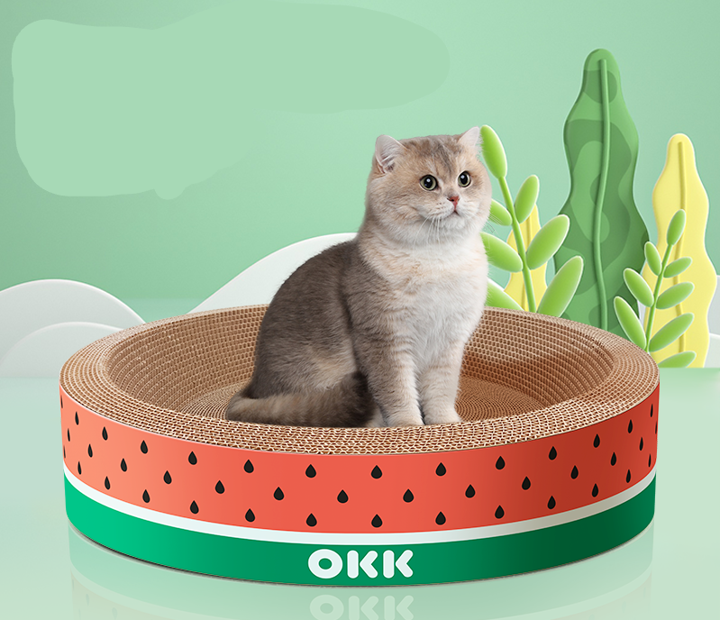 Round Cat Scratcher Toy