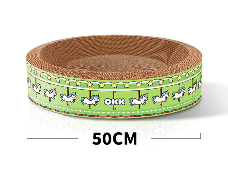 Round Cat Scratcher Toy