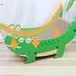 Crocodile Shape Corrugated Paper Cat Nest Cat Scratch Nest