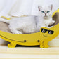 Banana Shape Corrugated Paper Cat Nest Cat Scratch Nest