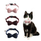 Velvet Cat Bow Tie